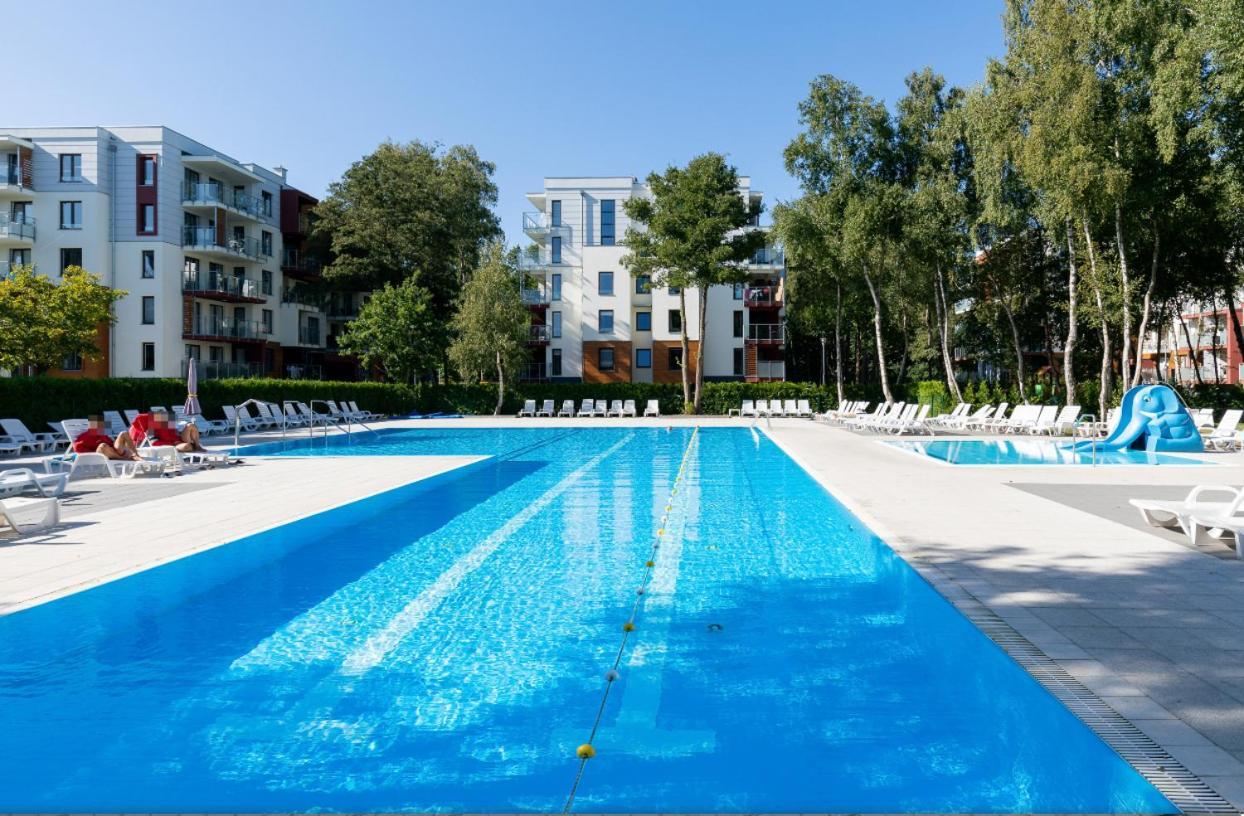 Apartament 203 - Kolobrzeg Polanki - Pool & Beach Exterior foto